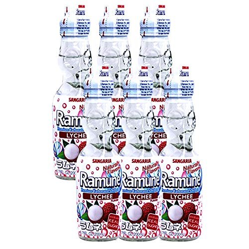 Ramune Lychee | Japanese Lychee Flavor Soda